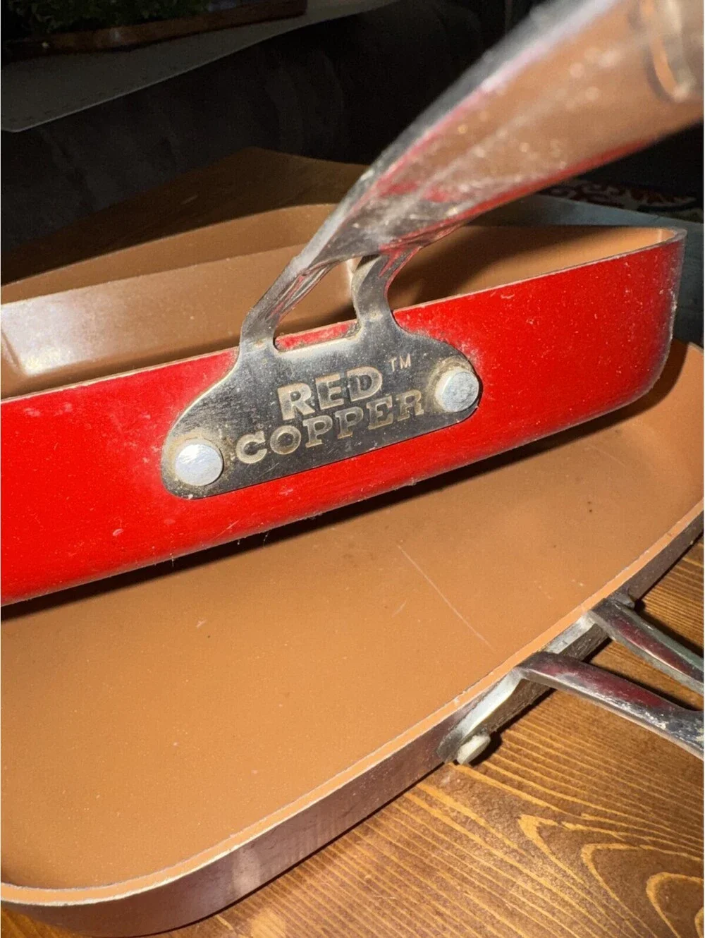2 Red Copper 9.5” and 11